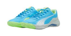 d2155-ZAPATILLAS PADEL PUMA HOMBRE CELESTE TALLA 41.5 ZAPATILLAS PADEL PUMA HOMBRE CELESTE TALLA 41.5