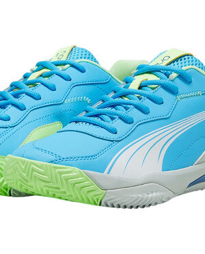 d2155-ZAPATILLAS PADEL PUMA HOMBRE CELESTE TALLA 41.5 ZAPATILLAS PADEL PUMA HOMBRE CELESTE TALLA 41.5