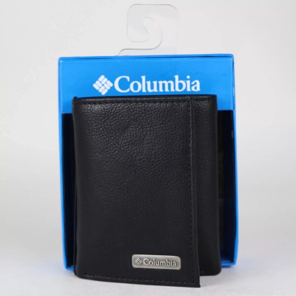 BILLETERA NEGRA VERTICAL COLUMBIA HOMBRE BILLETERA NEGRA VERTICAL COLUMBIA HOMBRE