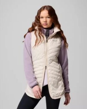 CHAQUETA BEIGE SIN MANGAS COLUMBIA TALLA XXL CHAQUETA BEIGE SIN MANGAS COLUMBIA TALLA XXL