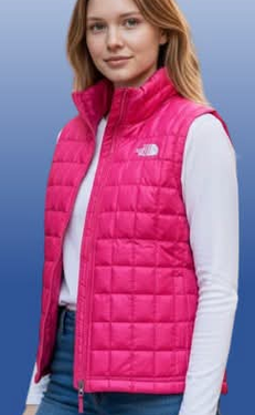 CHAQUETA FUCSIA SIN MANGAS THE NORTH FACE MUJER