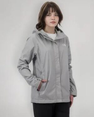 CHAQUETA GRIS THE NORTH FACE VESPER PEAK IMPERMEABLE MUJER