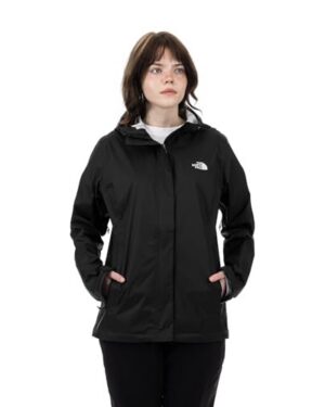CHAQUETA NEGRA VENTURE 2 THE NORTH FACE MUJER