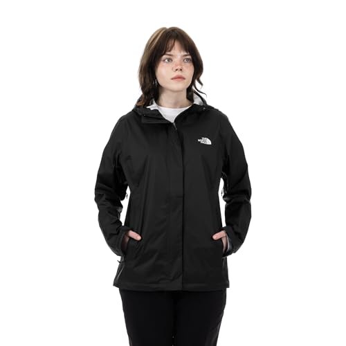 CHAQUETA NEGRA VENTURE 2 THE NORTH FACE MUJER TALLA L-XL CHAQUETA NEGRA VENTURE 2 THE NORTH FACE MUJER