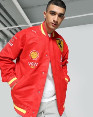 CHAQUETA ROJA PUMA FERRARI TALLA L