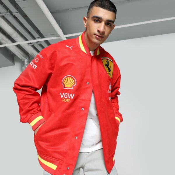 CHAQUETA ROJA PUMA FERRARI TALLA L CHAQUETA ROJA PUMA FERRARI TALLA L