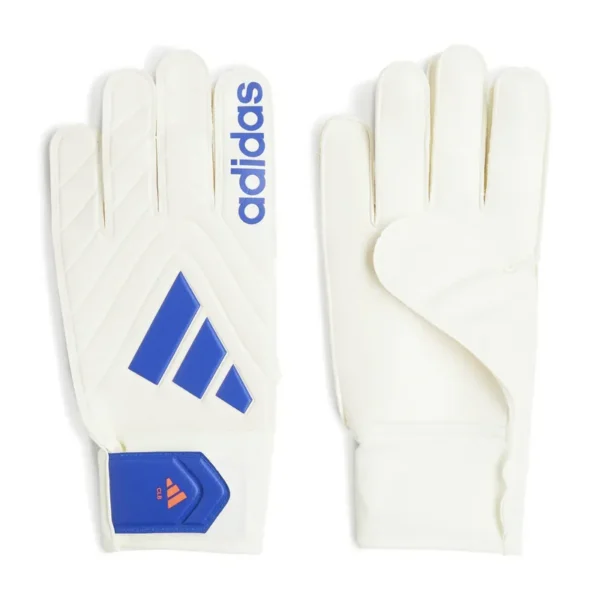 GUANTES DE ARQUERO BLANCOS CON AZUL TALLA 8 GUANTES DE ARQUERO BLANCOS CON AZUL