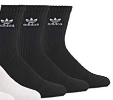 PACK 3 CALCETINES NEGROS ADIDAS ORIGINALS TALLA L PACK 3 CALCETINES NEGROS ADIDAS ORIGINALS