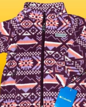 POLAR TRIBAL MORADO COLUMBIA NIÑA TALLA 2 AÑOS-4 AÑOS POLAR TRIBAL MORADO COLUMBIA NIÑA