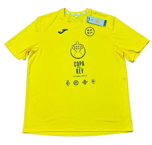 POLERA AMARILLA COPA DEL REY JOMA TALLA XL POLERA AMARILLA COPA DEL REY JOMA TALLA XL