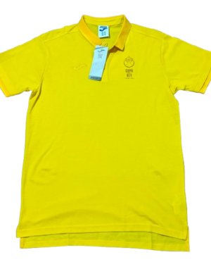POLERA AMARILLA PIQUE COPA DEL REY TALLA M