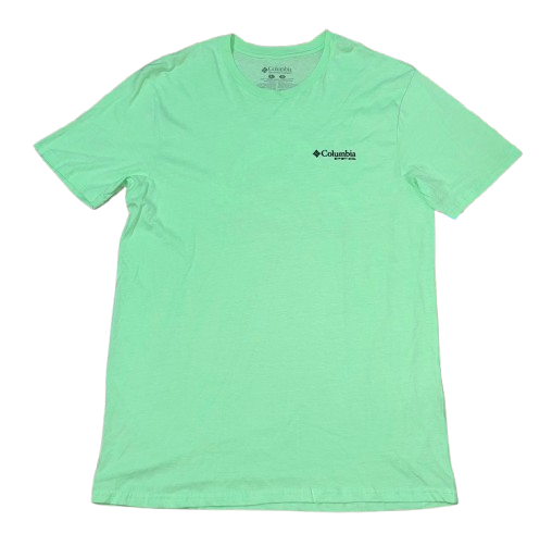 POLERA COLUMBIA VERDE HOMBRE TALLA L-XL