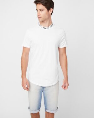 POLERA GUESS BLANCA HOMBRE CUELLO REDONDO TALLA L POLERA GUESS BLANCA HOMBRE CUELLO REDONDO TALLA L