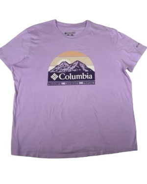 POLERA MORADA COLUMBIA MUJER TALLA L POLERA MORADA COLUMBIA MUJER TALLA L