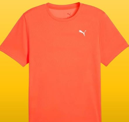 POLERA NARANJA PUMA TALLA S-M-1 POLERA NARANJA PUMA TALLA S-M