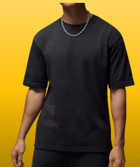 POLERA NEGRA JORDAN HOMBRE TALLA XXL