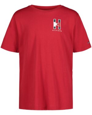 POLERA TOMMY HILFIGER ROJA HOMBRE TALLA L