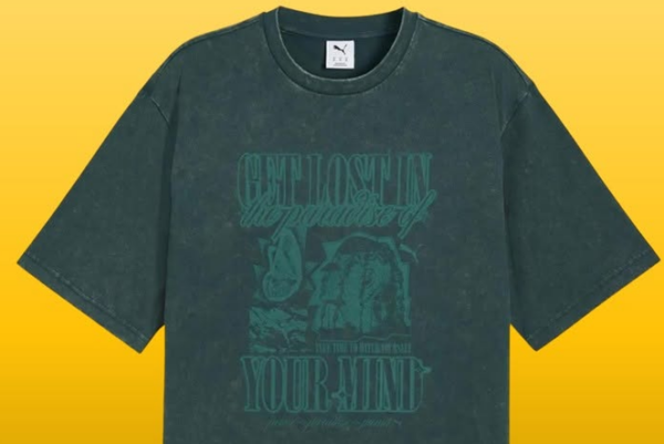 POLERA VERDE PUMA HOMBRE TALLA XL