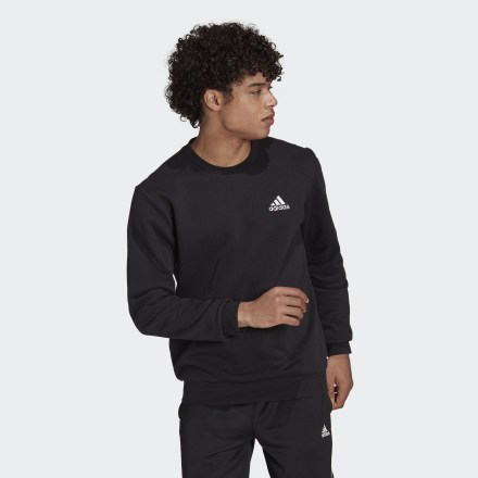 POLERON ADIDAS CUELLO REDONDO NEGRO HOMBRE TALLA S POLERON ADIDAS CUELLO REDONDO NEGRO HOMBRE TALLA S