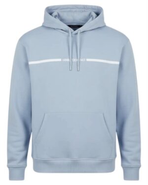 POLERON ARMANI EXCHANGE CELESTE CANGURO HOMBRE TALLA L