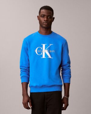 POLERON AZUL CALVIN KLEIN HOMBRE TALLA L-XXL