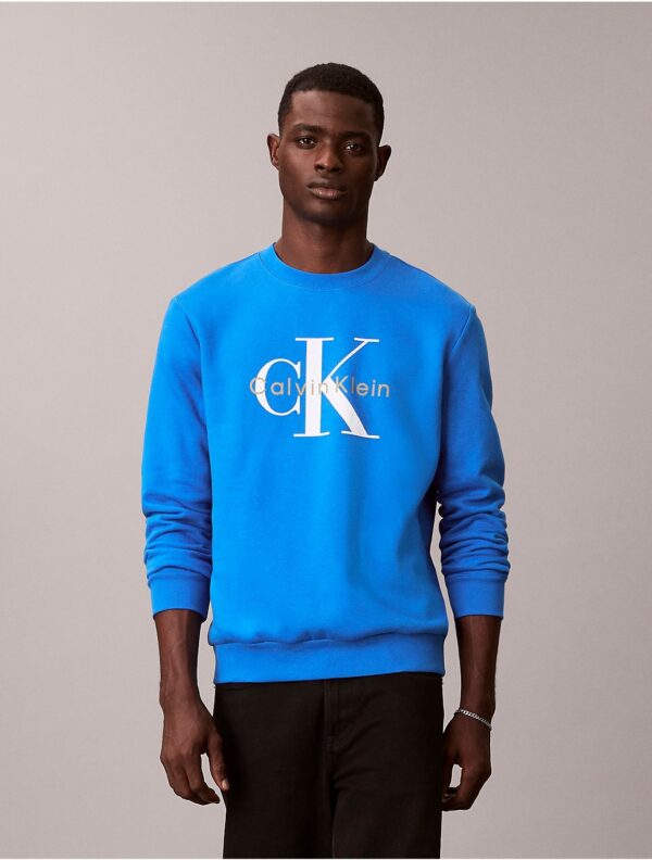 POLERON AZUL CALVIN KLEIN HOMBRE TALLA L-XXL