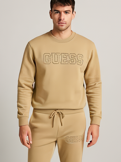 POLERON BEIGE GUESS HOMBRE TALLA M