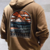 POLERON CAFE CANGURO COLUMBIA HOMBRE TALLA M