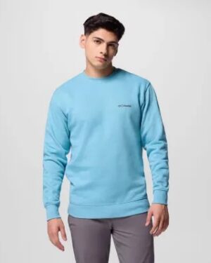 POLERON CELESTE COLUMBIA CUELLO REDONDO HOMBRE TALLA XL POLERON CELESTE COLUMBIA CUELLO REDONDO HOMBRE TALLA XL