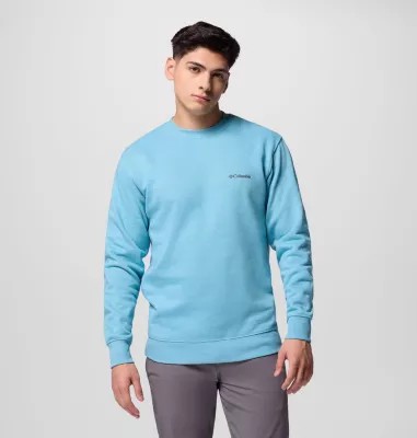 POLERON CELESTE COLUMBIA CUELLO REDONDO HOMBRE TALLA XL
