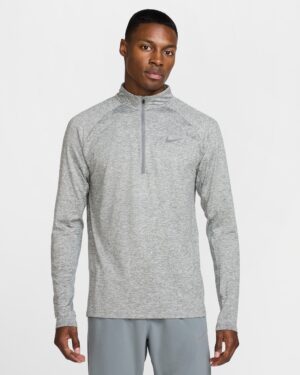POLERON NIKE GRIS RUNNING HOMBRE TALLA L