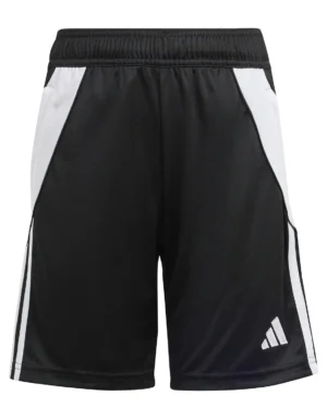 SHORT ADIDAS NEGRO CON LIENAS BLANCAS NIÑOS TALLA 13 A 14 AÑOS-15 A 16 AÑOS SHORT ADIDAS NEGRO CON LIENAS BLANCAS NIÑOS