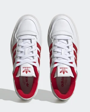 ZAPATILLAS ADIDAS FORUM BONEGA BLANCAS CON ROJO TALLA 39 ZAPATILLAS ADIDAS FORUM BONEGA BLANCAS CON ROJO MUJER