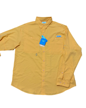 CAMISA MANGA LARGA COLUMBIA NARANJA HOMBRE CAMISA MANGA LARGA COLUMBIA NARANJA HOMBRE