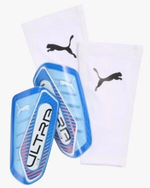 CANILLERAS PUMA ULTRA FLEX CELESTE CON AZUL CANILLERAS PUMA ULTRA FLEX CELESTE CON AZUL
