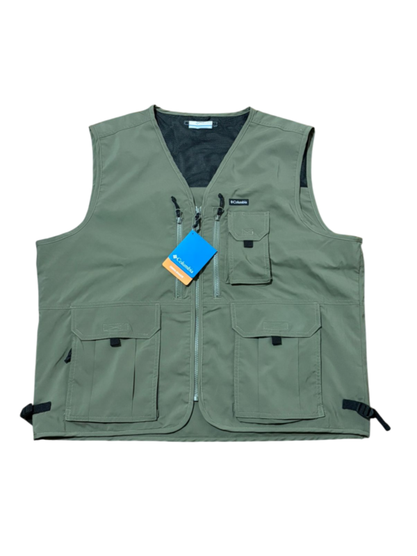 CHALECO SIN MANGAS COLUMBIA SILVER RIDGE UTILITY VERDE HOMBRE CHAQUETA SIN MANGAS COLUMBIA SILVER RIDGE UTILITY VERDE HOMBRE