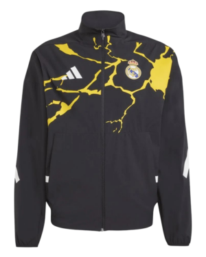 CHAQUETA DEPORTIVA NEGRA REAL MADRID AVENGERS-1 CHAQUETA DEPORTIVA NEGRA REAL MADRID AVENGERS