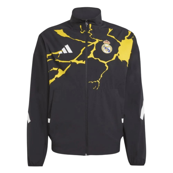 CHAQUETA DEPORTIVA NEGRA REAL MADRID AVENGERS-1 CHAQUETA DEPORTIVA NEGRA REAL MADRID AVENGERS