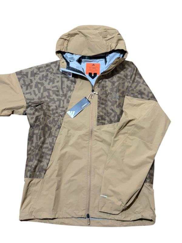 CHAQUETA IMPERMEABLE ADIDAS TERREX CAFÉ HOMBRE CHAQUETA IMPERMEABLE ADIDAS TERREX CAFÉ HOMBRE