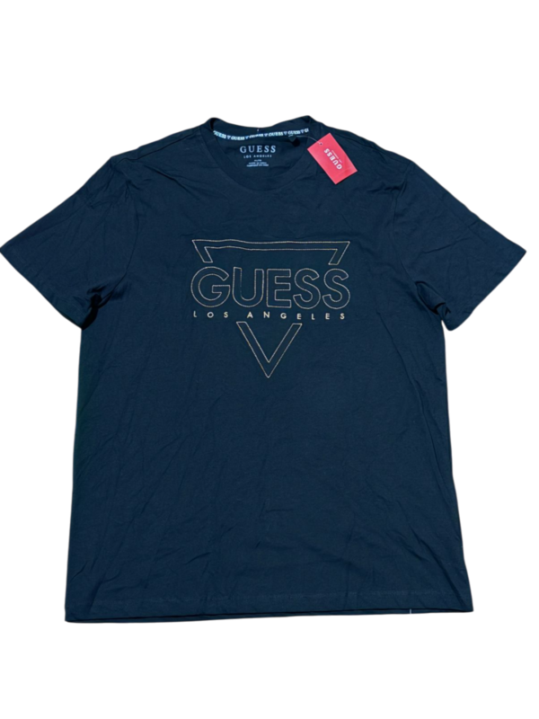 POLERA GUESS DEON LOGO NT NEGRA HOMBRE POLERA GUESS DEON LOGO NT NEGRA HOMBRE