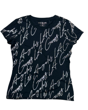 POLERA GUESS NEGRA MUJER POLERA GUESS NEGRA MUJER