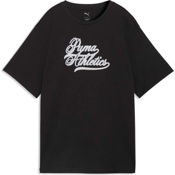 POLERA NEGRA PUMA GRAPHICS RELAXED TEE GOOD MUJER POLERA NEGRA PUMA GRAPHICS RELAXED TEE GOOD MUJER