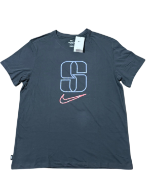 POLERA NIKE DRI-FIT BASQUETBOL GRIS HOMBRE POLERA NIKE DRI-FIT BASQUETBOL GRIS HOMBRE