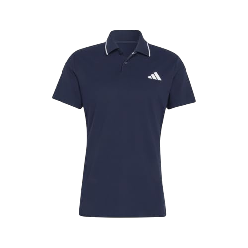 POLERA PIQUÉ ADIDAS TENNIS CLIMACOOL FREELIFT AZUL MARINO HOMBRE POLERA PIQUÉ TENIS ADIDAS CLIMACOOL FREELIFT AZUL MARINO HOMBRE