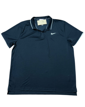 POLERA PIQUÉ TENIS NIKE DRI-FIT NEGRA HOMBRE POLERA PIQUÉ TENIS NIKE DRI-FIT NEGRA HOMBRE