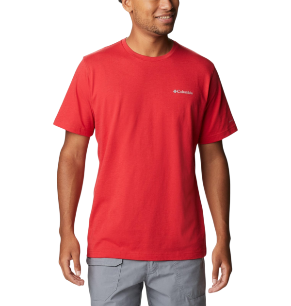 POLERA ROJA COLUMBIA HOMBRE TALLA L POLERA ROJA COLUMBIA HOMBRE TALLA L