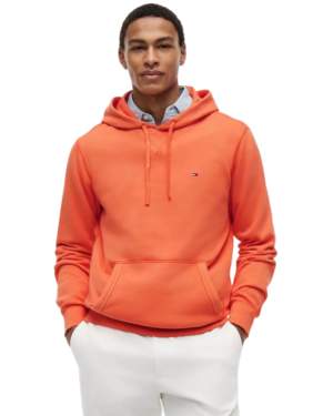 POLERON CON CAPUCHA TOMMY HILFIGER NARANJO HOMBRE POLERON CON CAPUCHA TOMMY HILFIGER NARANJO HOMBRE