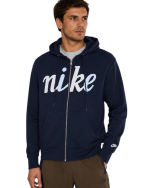 POLERON NIKE HOMBRE TALLA XL-XXL POLERON AZUL CON CIERRE NIKE HOMBRE