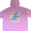 POLERON ROSADO COLUMBIA MUJER TALLA S-M-2 POLERON ROSADO COLUMBIA MUJER