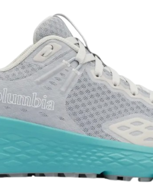 ZAPATILLAS COLUMBIA IMPERMEABLES GRISES CON SUELA CELESTE MUJER ZAPATILLAS COLUMBIA IMPERMEABLES GRISES CON SUELA CELESTE MUJER